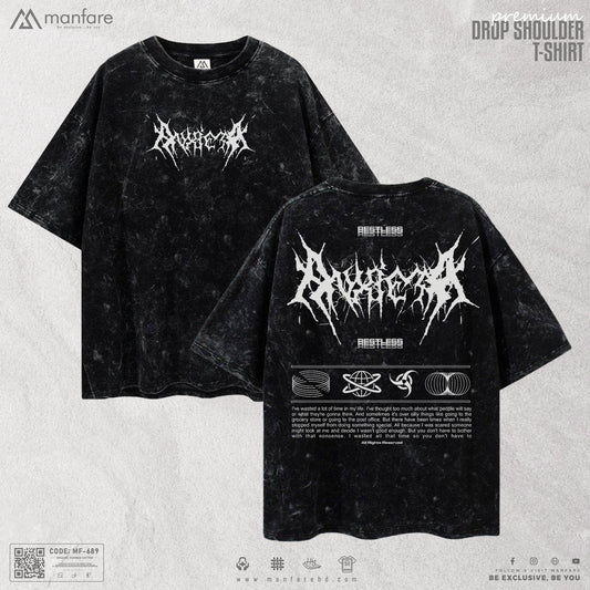200+ GSM Premium Drop Shoulder T-Shirt | MF-689