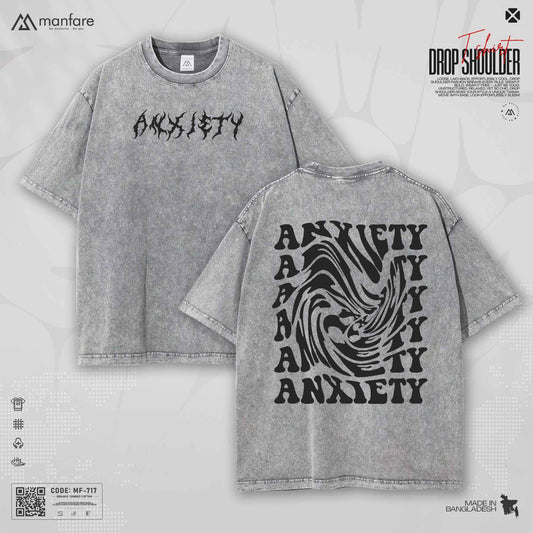 200+ GSM Premium Drop Shoulder T-Shirt | MF-717