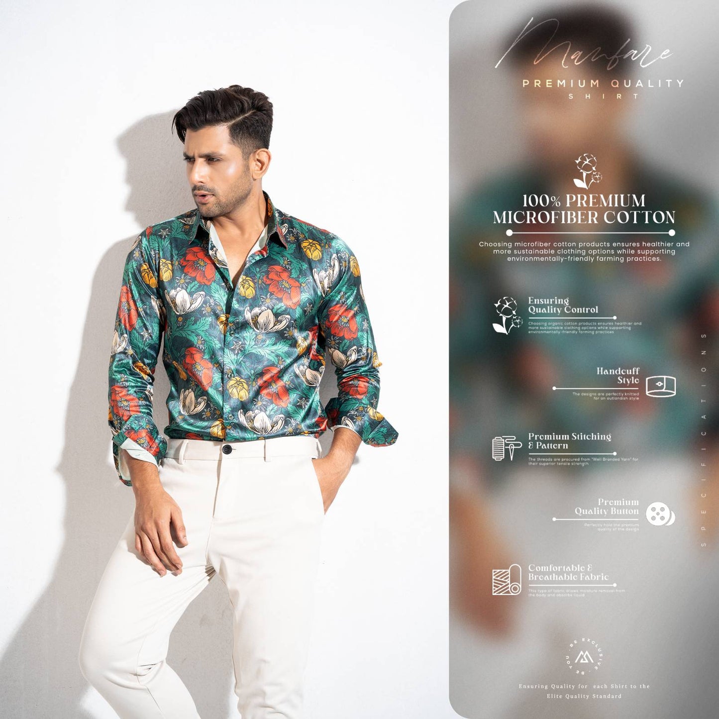 Premium Casual Printed Shirt For Men I MS-100