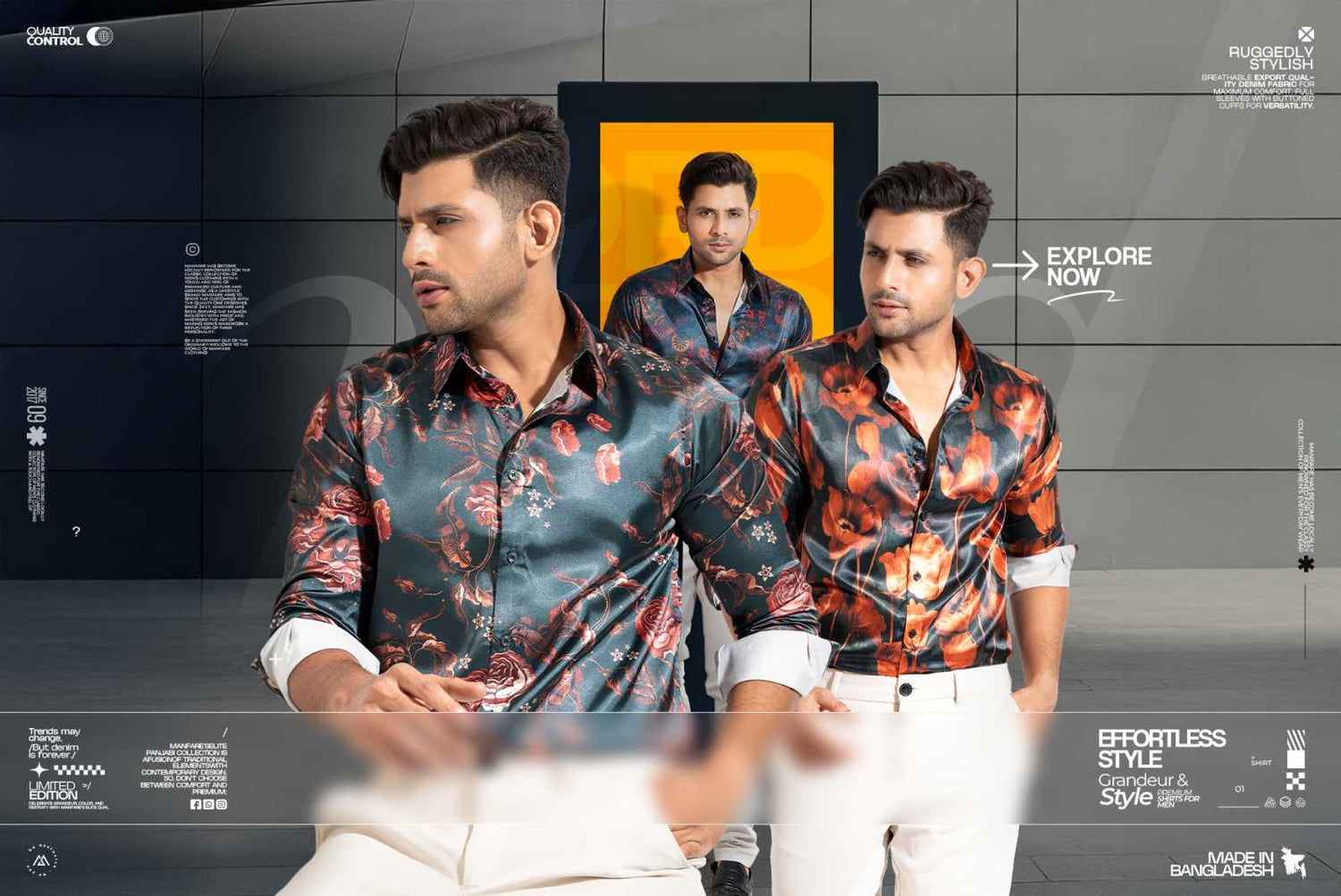 Casual Print Shirt