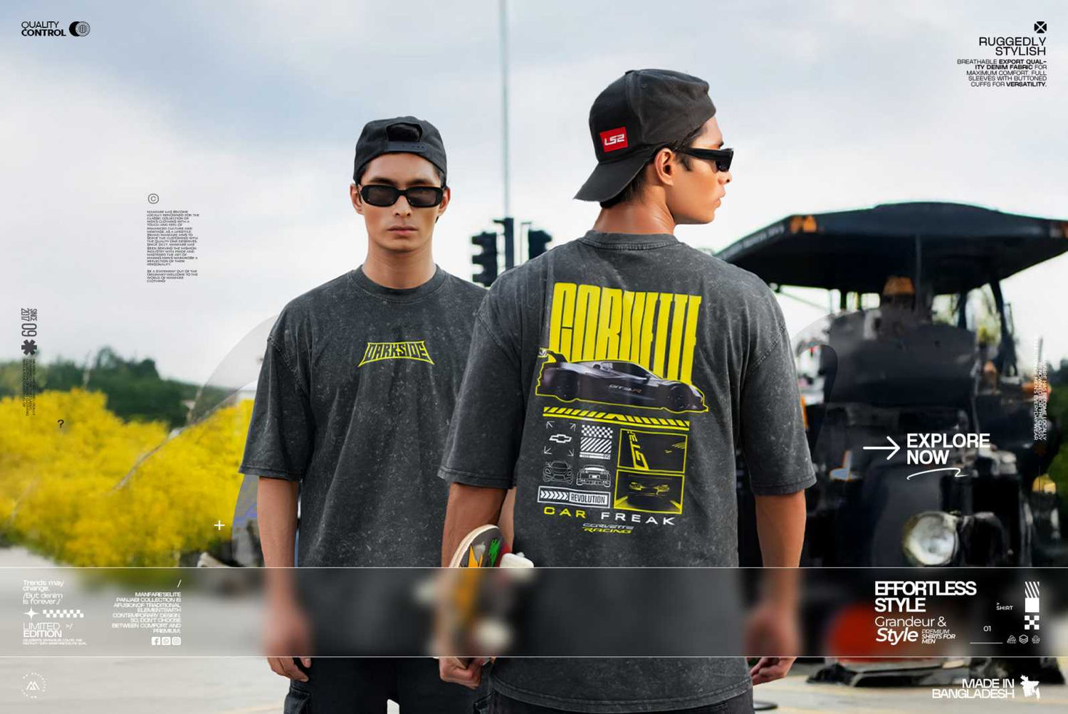 Drop Shoulder T-Shirt