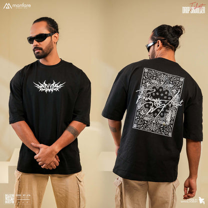 200+ GSM Premium Drop Shoulder T-Shirt | MF-676