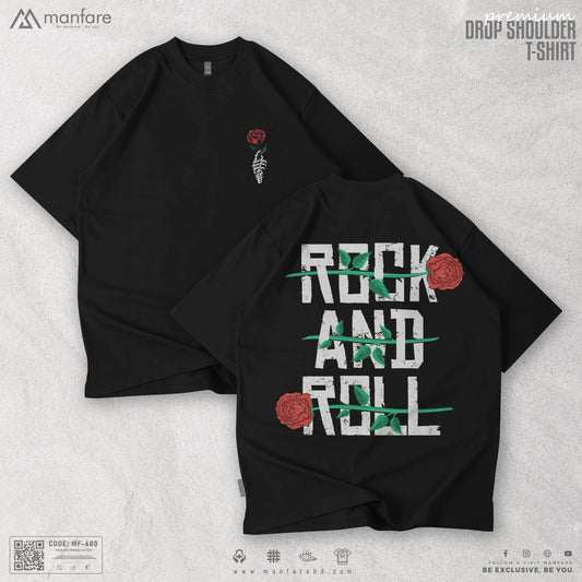 200+ GSM Premium Drop Shoulder T-Shirt | MF-680