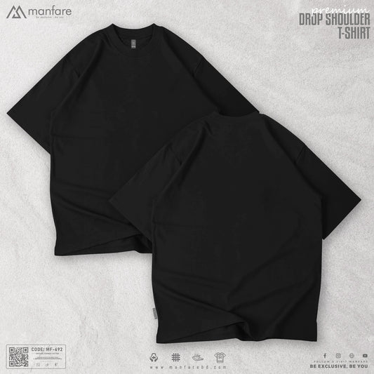 200+ GSM Premium Drop Shoulder T-Shirt | MF-692