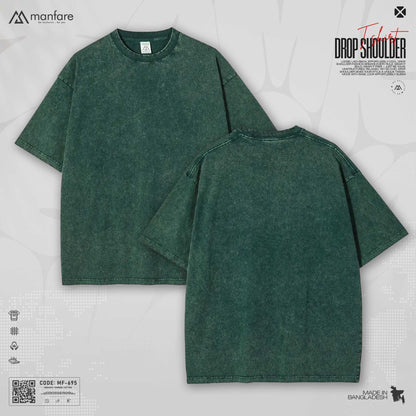 200+ GSM Premium Drop Shoulder T-Shirt | MF-695