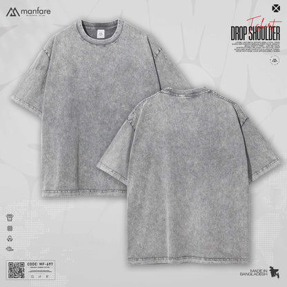 200+ GSM Premium Drop Shoulder T-Shirt | MF-697