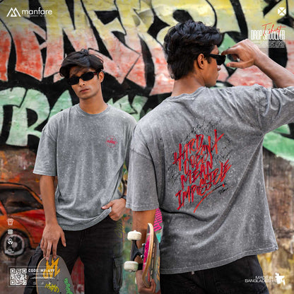 200+ GSM Premium Drop Shoulder T-Shirt | MF-699