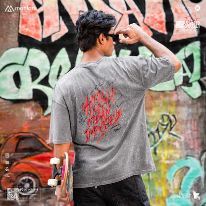 200+ GSM Premium Drop Shoulder T-Shirt | MF-699