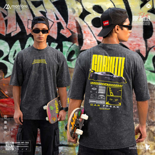 200+ GSM Premium Drop Shoulder T-Shirt | MF-703