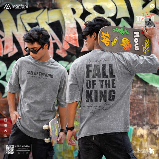 200+ GSM Premium Drop Shoulder T-Shirt | MF-704