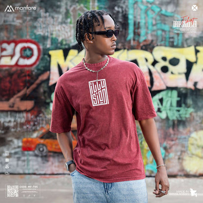 200+ GSM Premium Drop Shoulder T-Shirt | MF-705