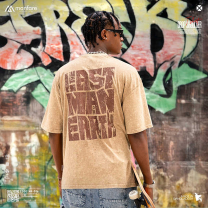 200+ GSM Premium Drop Shoulder T-Shirt | MF-706