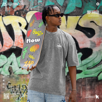200+ GSM Premium Drop Shoulder T-Shirt | MF-709