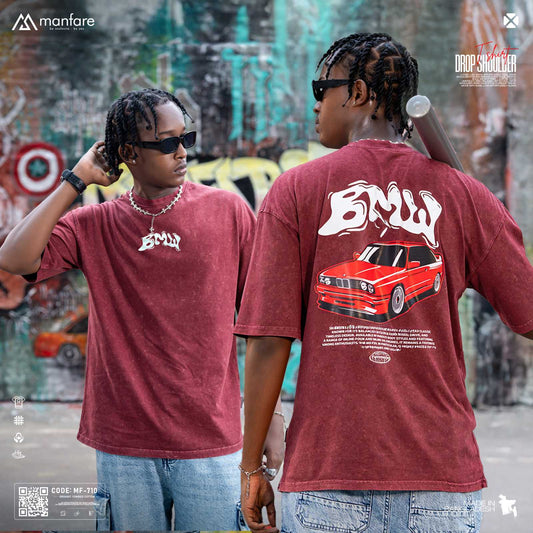 200+ GSM Premium Drop Shoulder T-Shirt | MF-710
