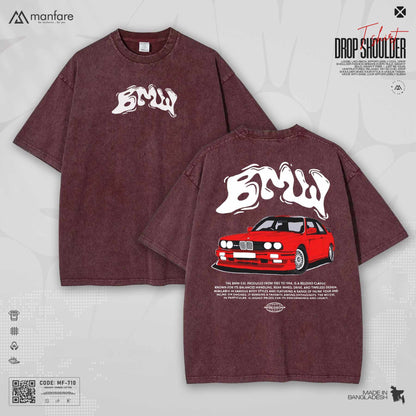 200+ GSM Premium Drop Shoulder T-Shirt | MF-710