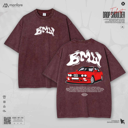200+ GSM Premium Drop Shoulder T-Shirt | MF-710