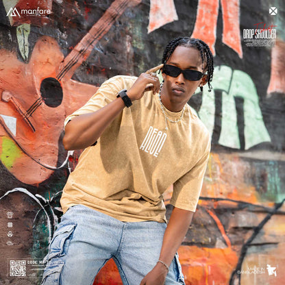 200+ GSM Premium Drop Shoulder T-Shirt | MF-711