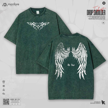 200+ GSM Premium Drop Shoulder T-Shirt | MF-712