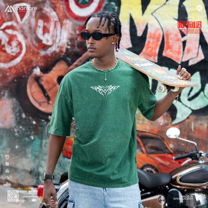 200+ GSM Premium Drop Shoulder T-Shirt | MF-712