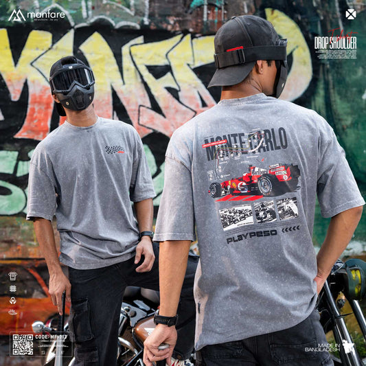 200+ GSM Premium Drop Shoulder T-Shirt | MF-713