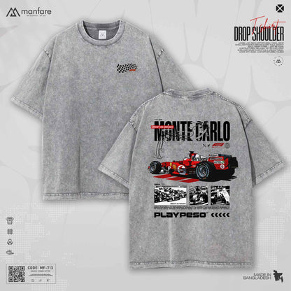 200+ GSM Premium Drop Shoulder T-Shirt | MF-713
