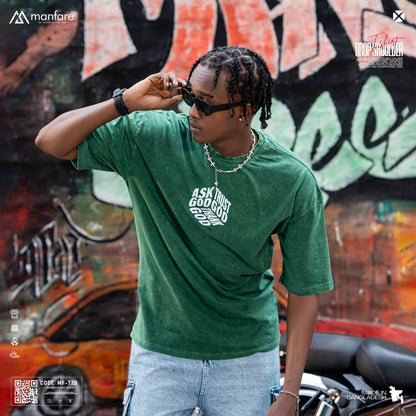 200+ GSM Premium Drop Shoulder T-Shirt | MF-720