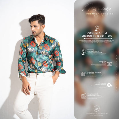 Premium Casual Printed Shirt For Men I MS-100