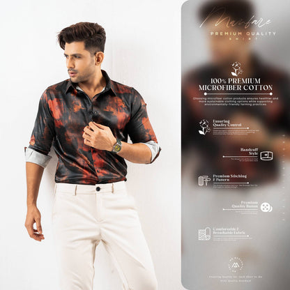 Premium Casual Printed Shirt For Men I MS-111