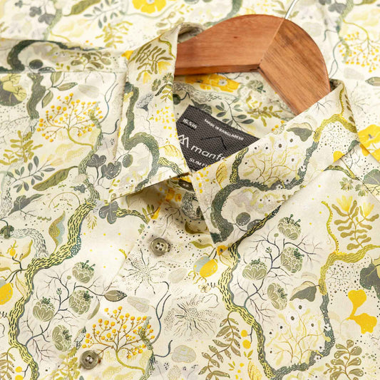 Premium Casual Printed Shirt For Men I MS-112