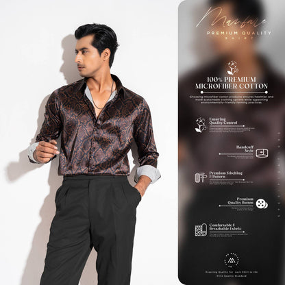 Premium Casual Printed Shirt For Men I MS-116
