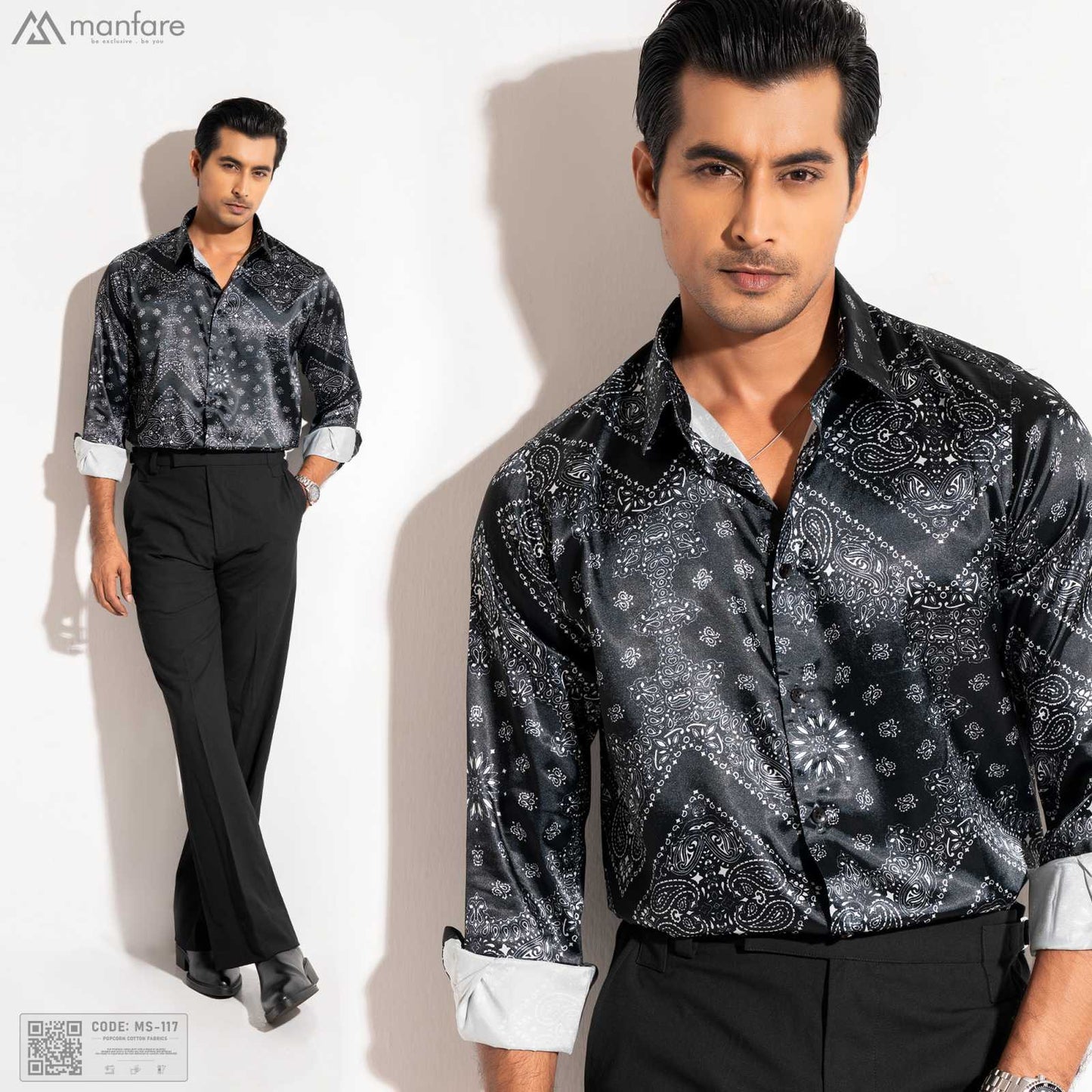 Premium Casual Printed Shirt For Men I MS-117