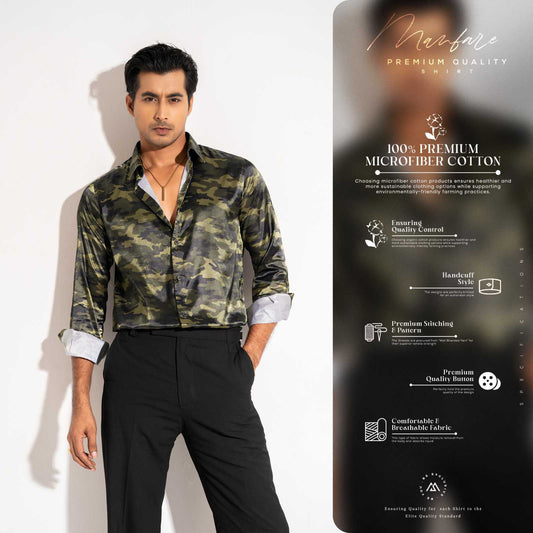 Premium Casual Printed Shirt For Men I MS-120