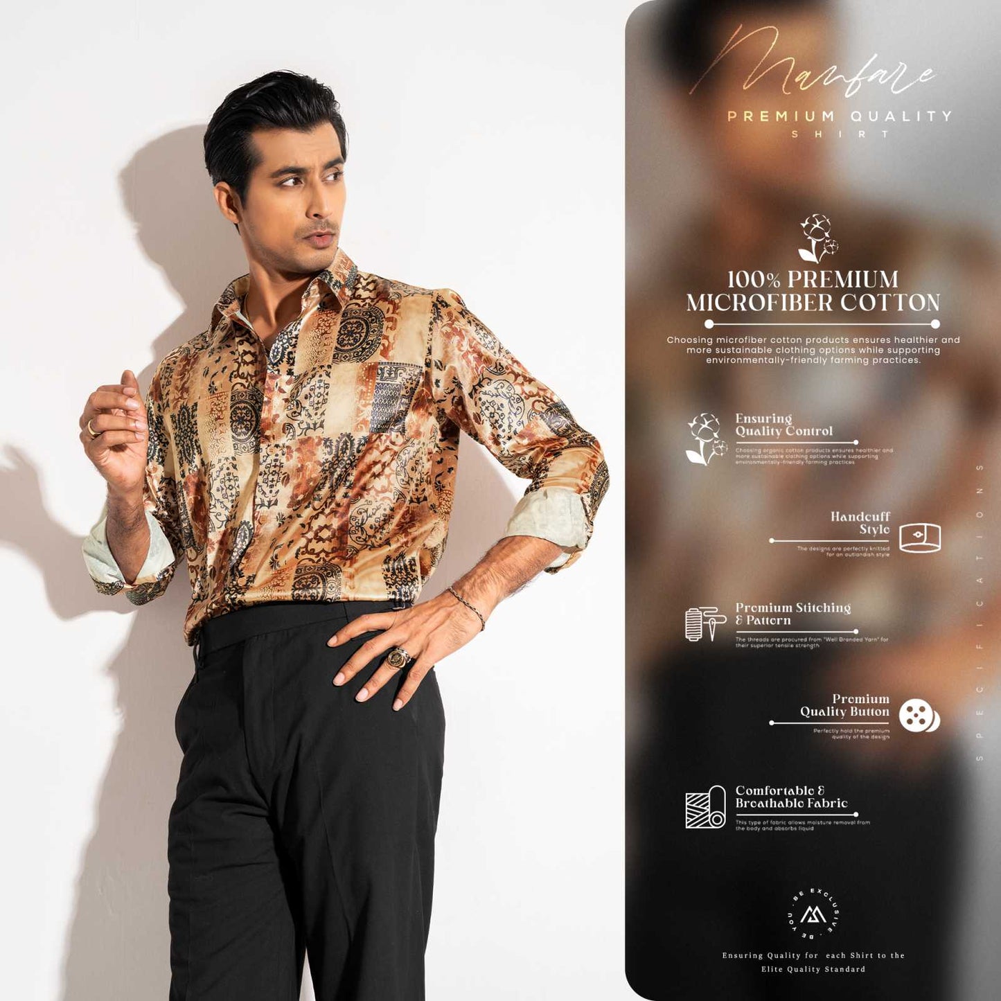 Premium Casual Printed Shirt For Men I MS-121