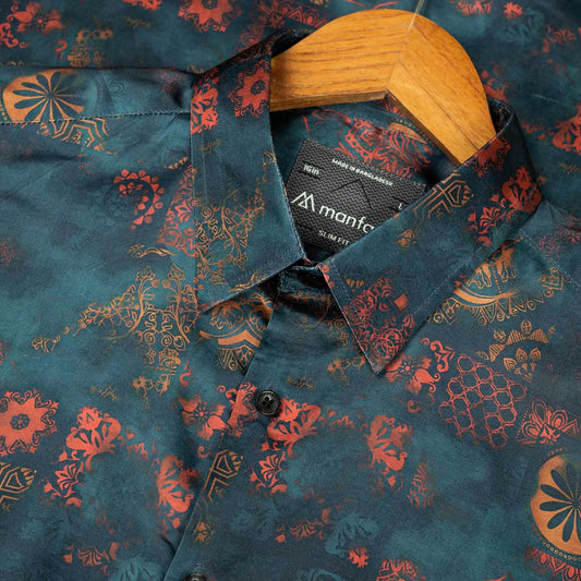 Premium Casual Printed Shirt For Men I MS-94